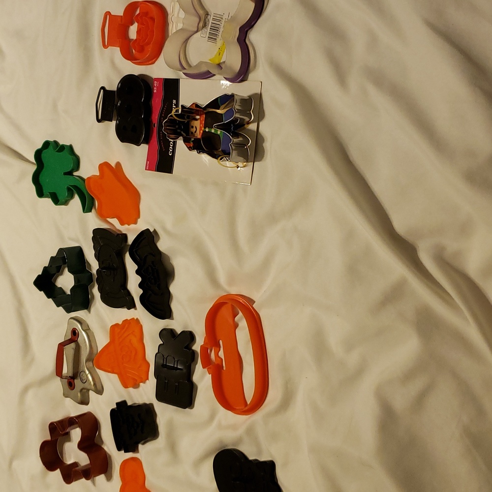 23 cookie cutters